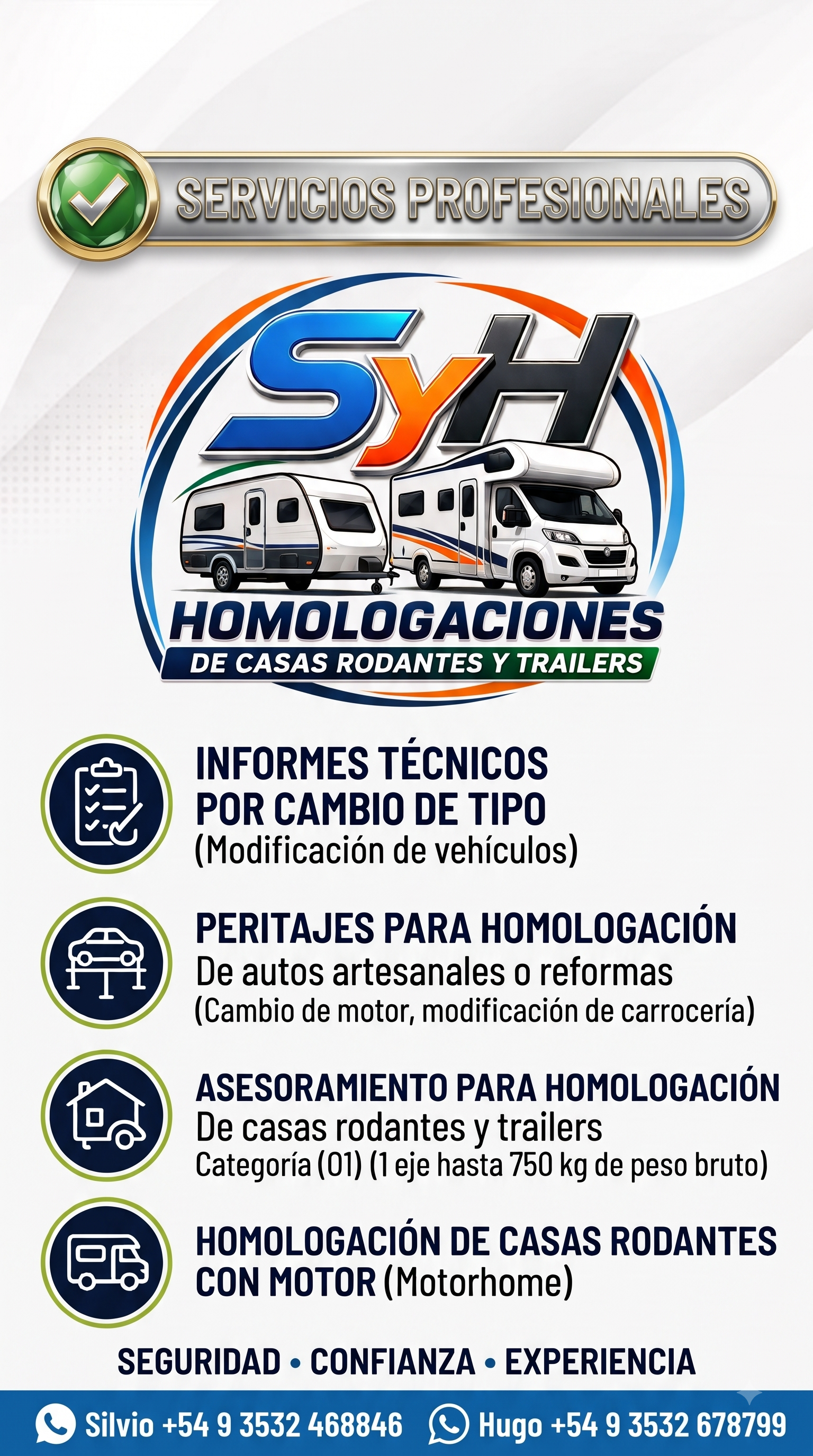Folleto de Homologaciones